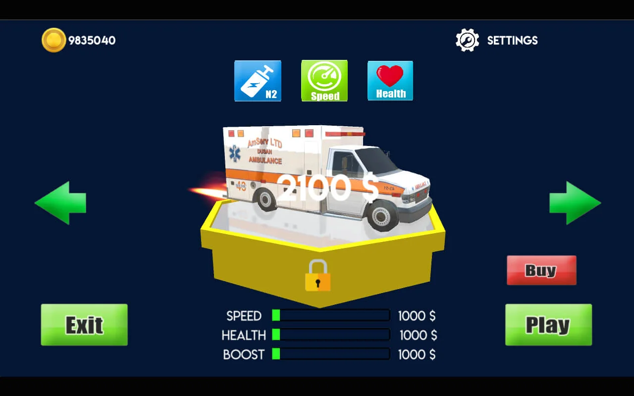 Ambulance Call Drive Siren Game — screenshot 1