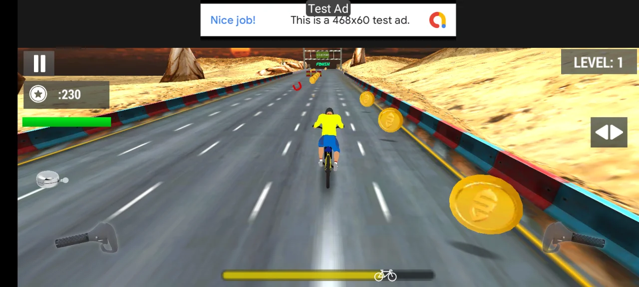 Real Cycle Racing - Unity Template 3D — screenshot 2