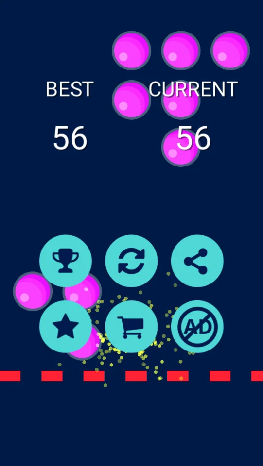 Bubble Shooter: BuildBox Game Template (Easy Reskin) — screenshot 3