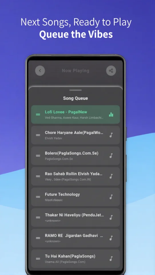 Offline Music Player Flutter App — screenshot 6