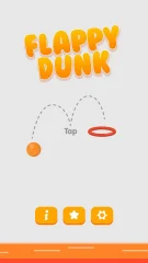 Flappy Dunk Unity Game with AdMob Ads
