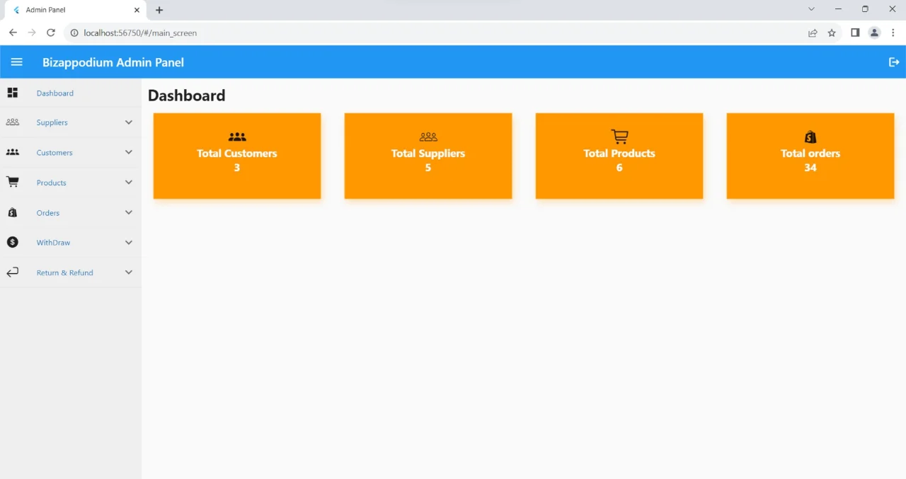 Flutter E-Commerce Web Application (Firebase + Provider) — screenshot 5