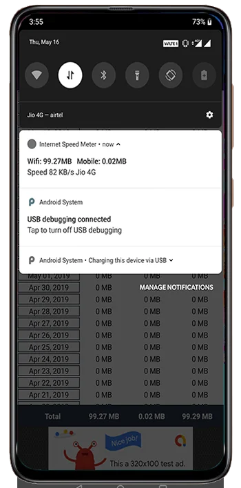 Internet Speed Test & Internet Daily Usage | AdMob | Firebase — screenshot 4