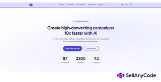 AI-Mate - AI Marketing Assistant Landing Page HTML Template