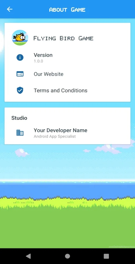 Flying Bird Game - Play to Earn Bitcoin with Admin Panel and AdMob — screenshot 10