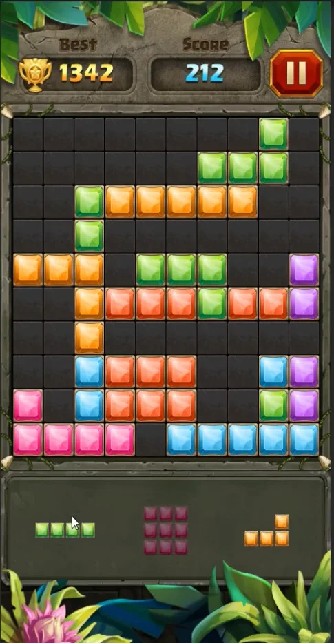 Block Puzzle Jewel Block Game Unity — screenshot 1