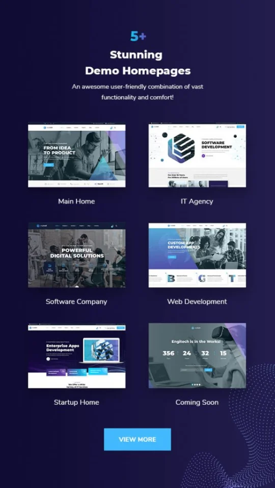 Engitech - IT Solutions & Services WordPress Theme — screenshot 2