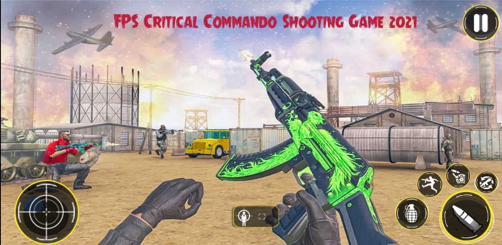 FPS & TPS Commando Shooting Games - New Shooting Games 2020 — screenshot 1