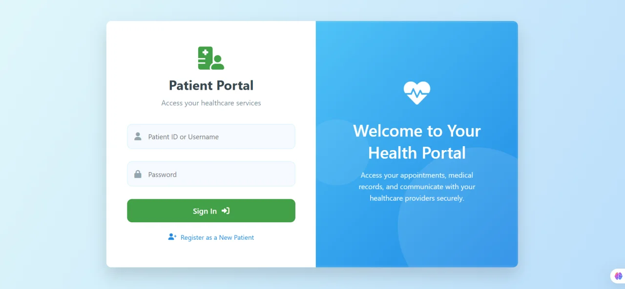 Hospital Management System in PHP with Full Source Code — screenshot 5