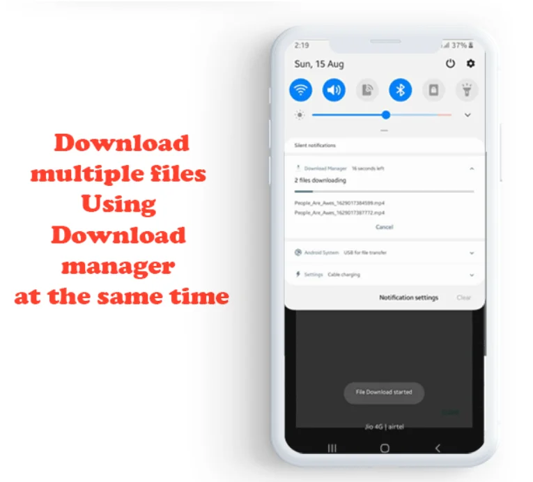 Total Video Downloader Without Watermark Status Saver App + Video Downloader Browser (100+ Sources) — screenshot 9