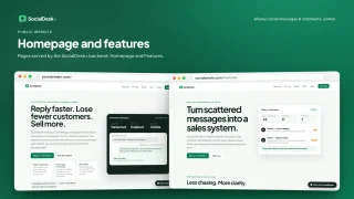 SocialDesk+ Omnichannel Social Commerce & Business Management Platform