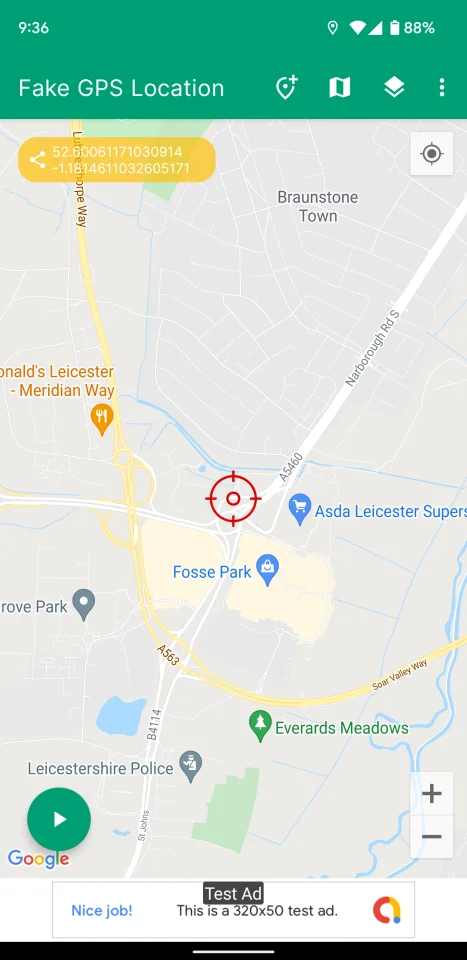 Fake GPS Location — screenshot 1
