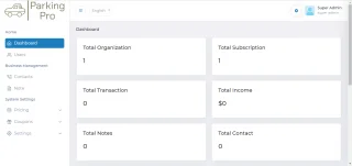 Parking Pro (SaaS) - Parking Management Solution