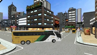 City Coach Bus Passenger Driving: Bus Parking 2021