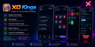 XO Kings - Flutter Tic Tac Toe Game