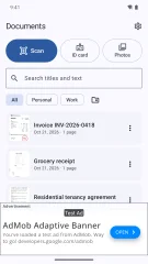 PDF Document Scanner Android + iOS