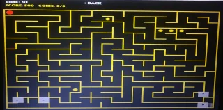 Maze Game in C++ with -10 Levels