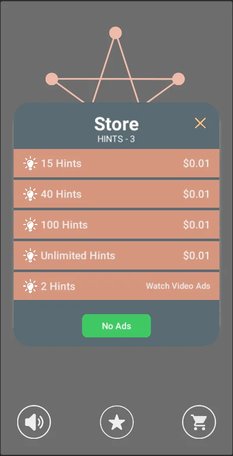 Single Line (Unity Game+AdMob+iOS+Android) — screenshot 4