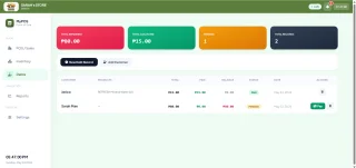 Complete Web-Based POS with Inventory, Sales, Debt Tracking, and Fully Reporting