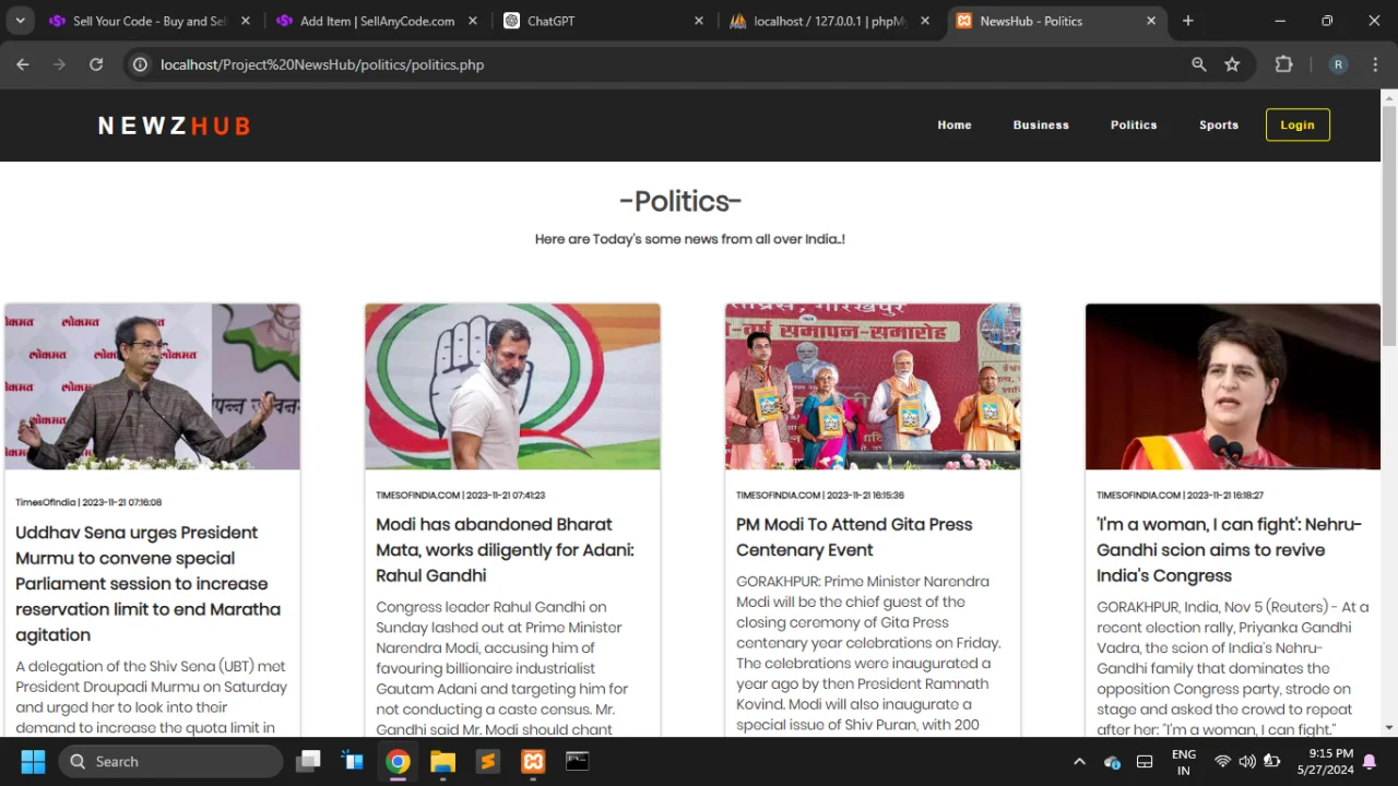 NewzHub — screenshot 2