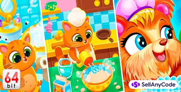 Pet Wash Game Source Code — cover