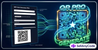 QR Code Generator Pro (Custom, WhatsApp, Instagram & PIX)