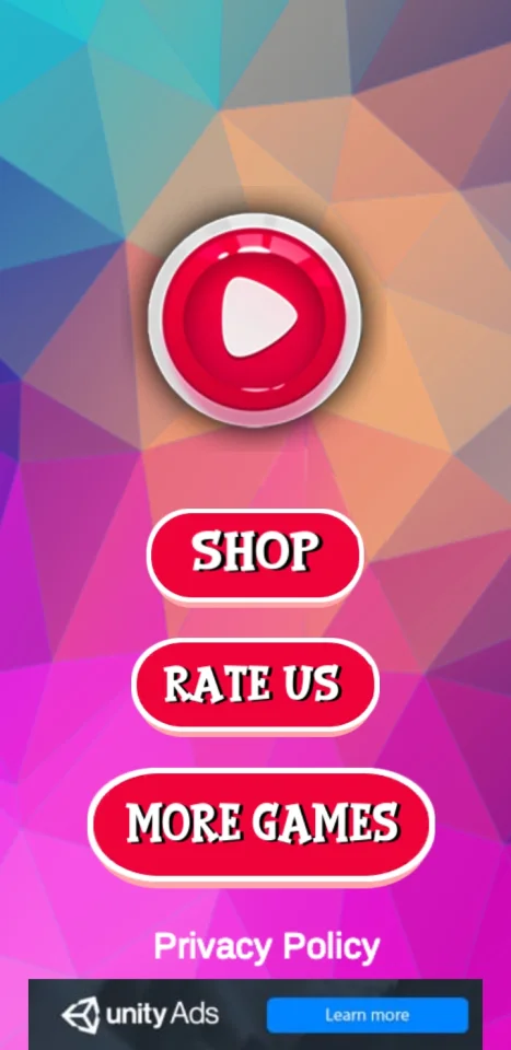 Line Road Colour 3D Game Unity Source Code — screenshot 1