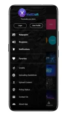 WallCraft Wallpapers and Ringtones Flutter App
