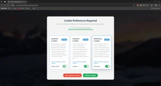 Professional Cookie Consent Solution