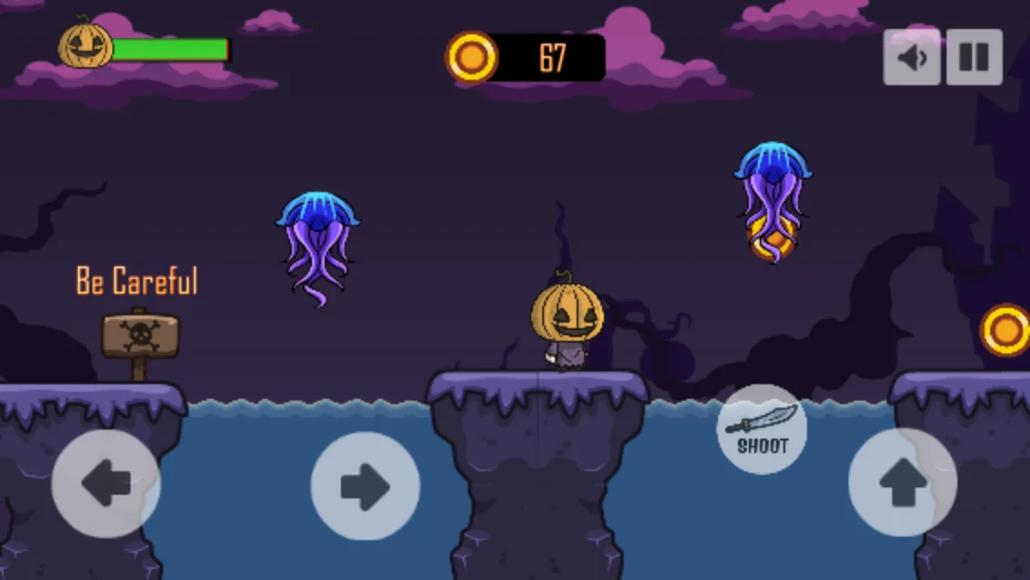 Pumpkin Halloween Adventures - Buildbox Project — screenshot 6