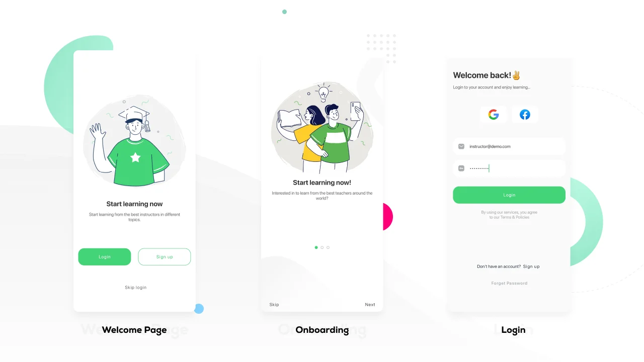 Rocket LMS Mobile App - Learning Management System App — screenshot 1
