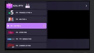 AZUL IPTV XTREAM, Multiple Format, Android TV
