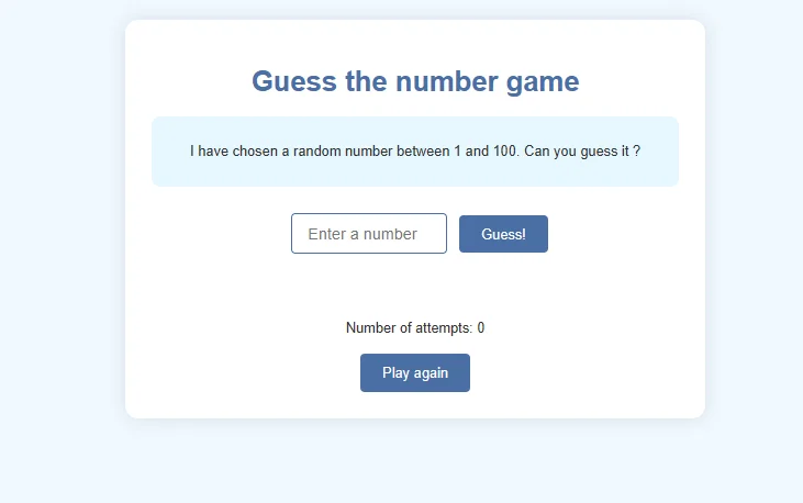 Guess the Number — screenshot 4