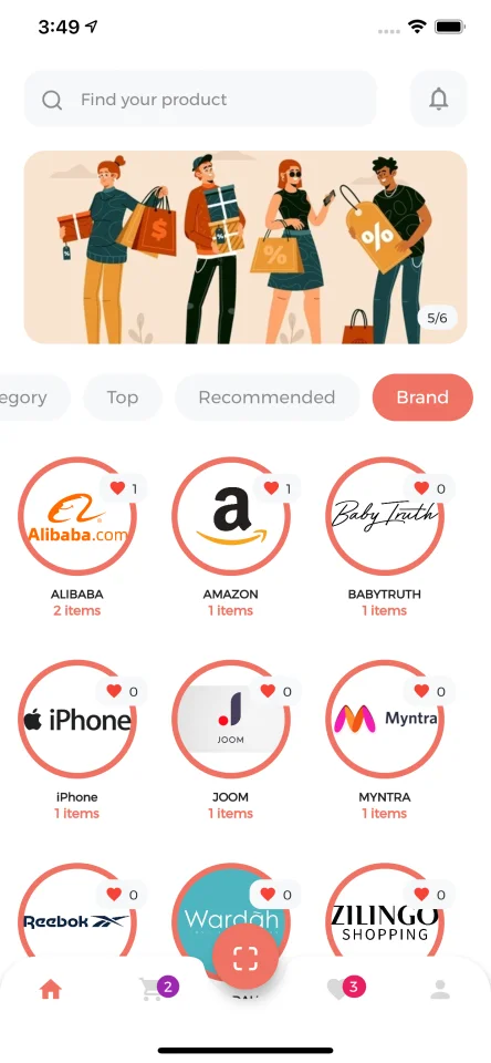 MShopping - #1 Mall Shopping Full Flutter v2.8 App with Admin Panel — screenshot 1