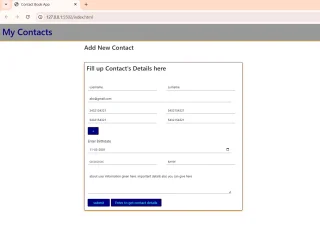 Contact Form JavaScript