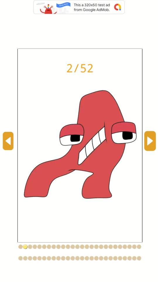 Coloring Alphabet Lore — screenshot 3