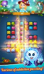 Stellar Witch Fruit Match 3 Puzzle