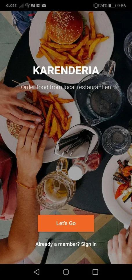 Karenderia Mobile App - Restaurant — screenshot 1