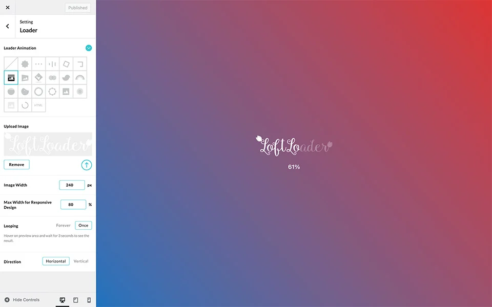 LoftLoader Pro - Preloader Plugin for WordPress — screenshot 3