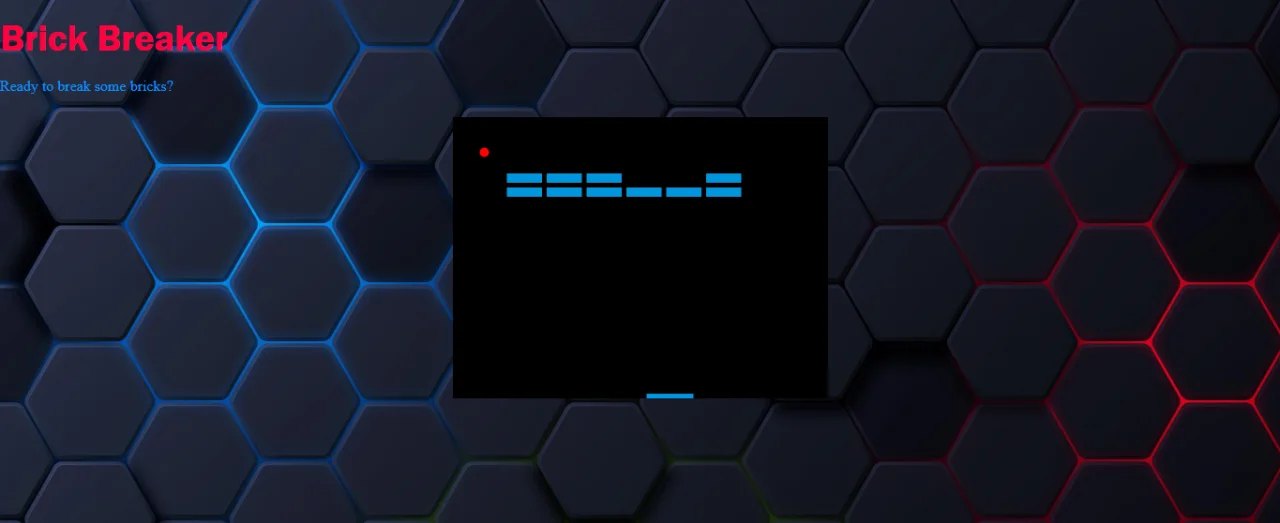 Brick Breaker Game - HTML5 Game — screenshot 3