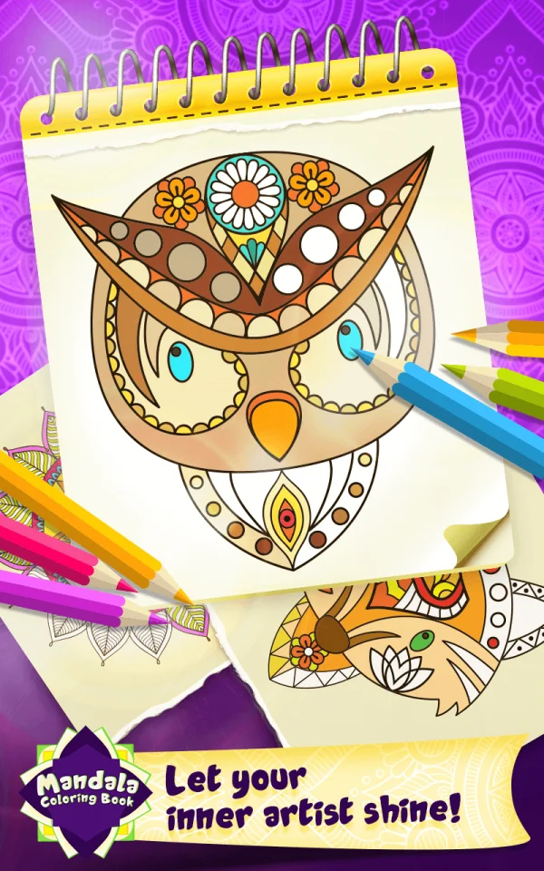 Mandala Coloring Book Game — screenshot 3