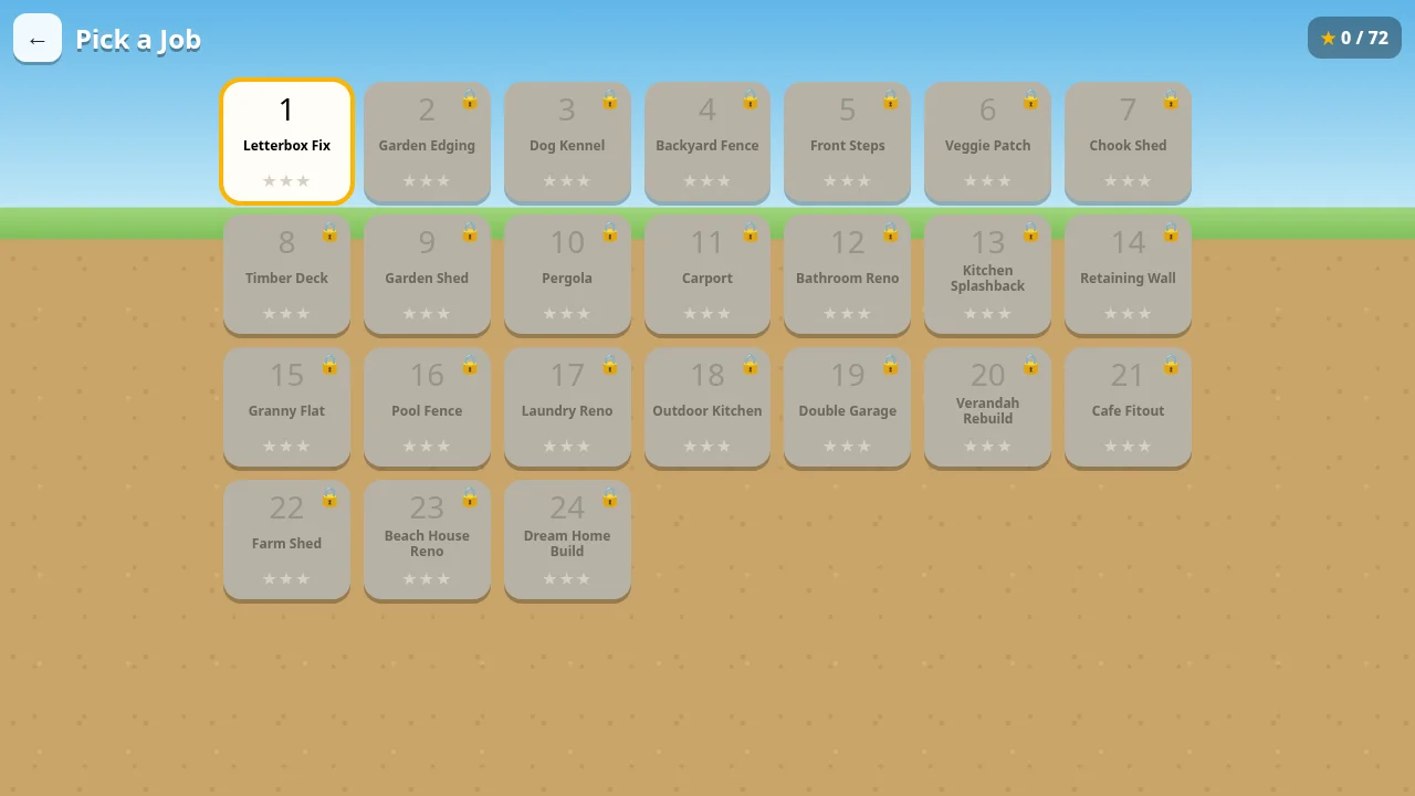 TradieTetris - HTML5 Packing Puzzle Game (Source Code) — screenshot 2