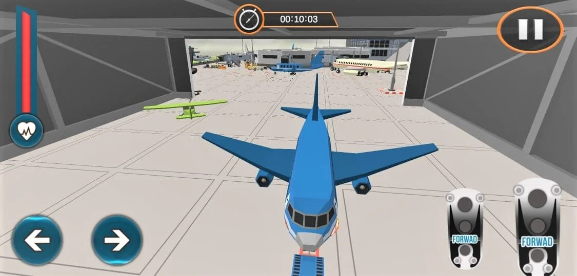 Chained Cart Towing Plane Parking Simulator 2021 — screenshot 2