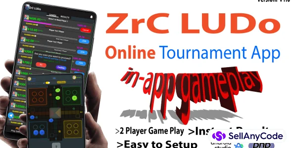 ZrC LUDo - Online in-App Gameplay Ludo Tournament App