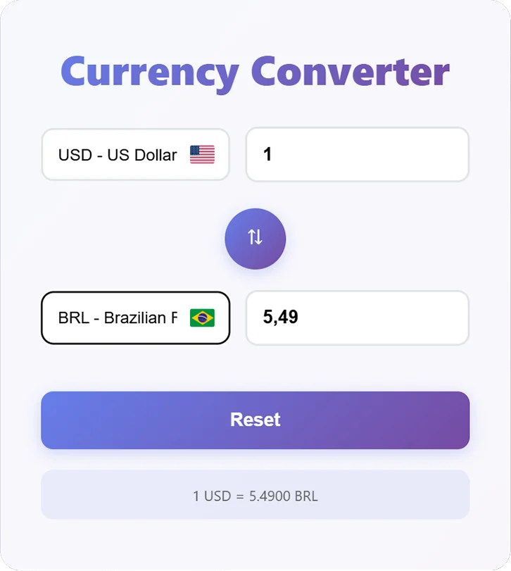 Currency Converter — screenshot 2