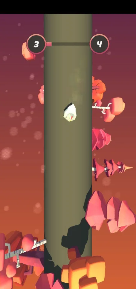 The Lost Chicken (Stack Ball) — screenshot 2
