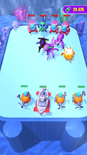 Merge Evolution: Marine Deeps — screenshot 2