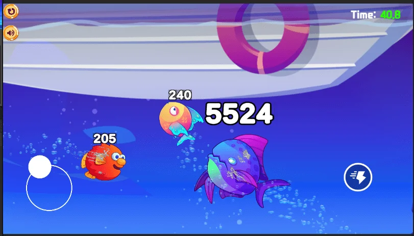 Fishdom Eat Fish.IO Unity Source Code — screenshot 2