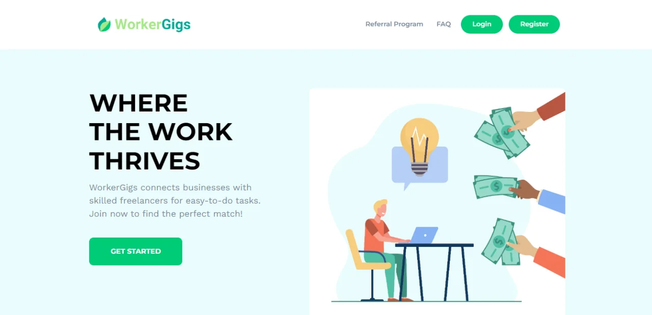 WorkerGigs — screenshot 1
