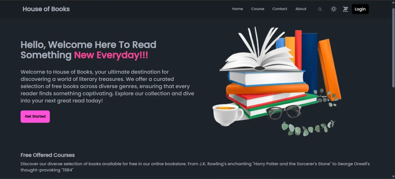 HouseofBooks — screenshot 1